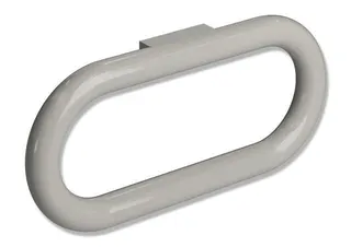 HEWI Handtuchring Ser 477 d:28mm, schwenkbar lichtgrau – Bild 2