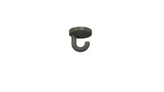 HEWI Haken Ser 477, d:40mm, als Unterkopfhaken felsgrau – Bild 2