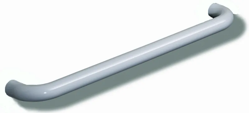 HEWI Badetuchhalter Ser 477, AM:570 o. Rosetten lichtgrau