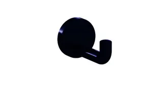 HEWI Einzelhaken Ser 477, d:70mm stahlblau – Bild 2
