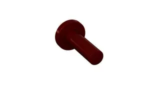 HEWI Reservepapierhalter Ser 477 rubinrot – Bild 2