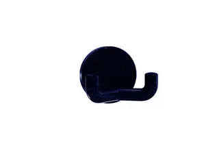 HEWI Doppelhaken Ser 477, d:50mm, eckige Hakenform stahlblau – Bild 2