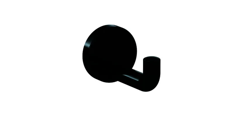 HEWI Einzelhaken Ser 477, d:70mm tiefschwarz