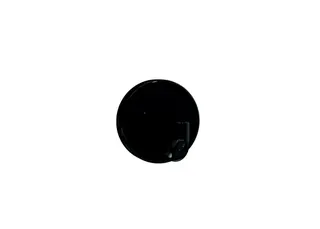 HEWI Einzelhaken Ser 477, d:50mm tiefschwarz