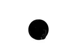 HEWI Einzelhaken Ser 477, d:50mm tiefschwarz – Bild 2