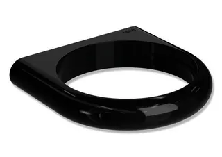 HEWI Halter Ser 477, T:140mm tiefschwarz – Bild 2