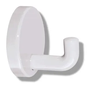 HEWI Einzelhaken Ser 477,d:50mm,T:46mm, suizidhemmende Ausf. reinweiß – Bild 2