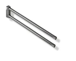 HEWI Handtuchhalter Sys 162, verchromt, L:331mm, Arme schwenkbar – Bild 2