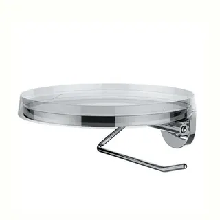 LF Toilettenpapierhalter K-LAUFEN 185x185 disc transparent