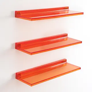 Ablage K-LAUFEN wandmontiert 450x155x40 Mandarine – Bild 2