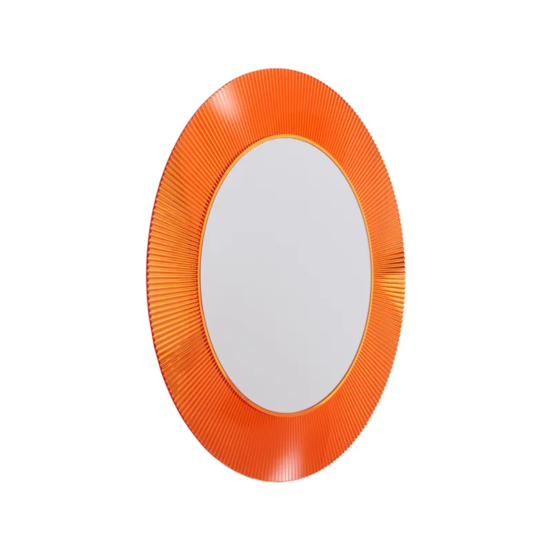 Spiegel K-LAUFEN rund "All Saints" da:780 di:520 mandarine