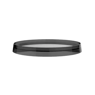 Disc K-LAUFEN zu Waschtisch- u.Bidetmischer Wandablageu.Rollenhalter d:183 rauchgrau