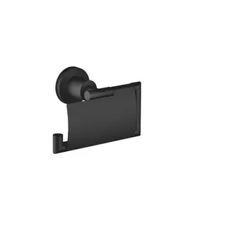 Dornbracht Papierrollenhalter mit Deckel TARA 83510892 Schwarz matt