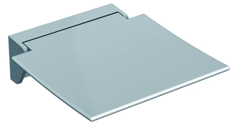 HEWI Klappsitz 350, B:350, T:373, Sitzf. u. Wandkonsole weiß signalweiß