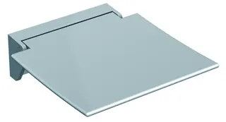 HEWI Klappsitz 350, B:350, T:373, Sitzf. u. Wandkonsole weiß signalweiß