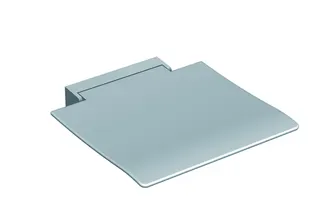 HEWI Klappsitz 450, B:450, T:463, Sitzf. u. Wandkonsole weiß signalweiß