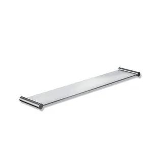 HEWI Ablage Sys 162, Edelstahl, B:600mm, Glasplatte – Bild 2