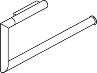 HEWI WC-Papierhalter Sys 162, Edelstahl matt schliff., f. 2 WC-Rollen – Bild 4