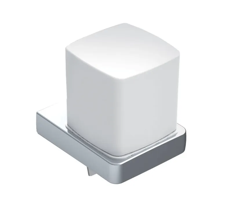 Emco Einhand-Seifenspender trend 00101 Glasteil satiniert chr