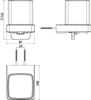 Emco Einhand-Seifenspender trend 00101 Glasteil satiniert chr – Bild 2