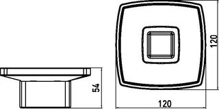 Emco Seifenhalter loft 00101 Standmodell chr – Bild 3