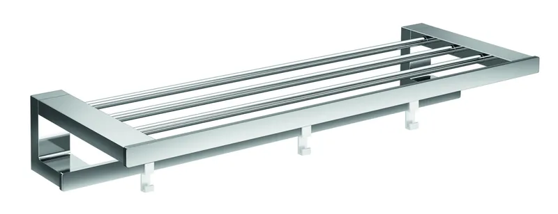Emco Badetuchablage loft 00160 m. 3 Haken 600 mm chr
