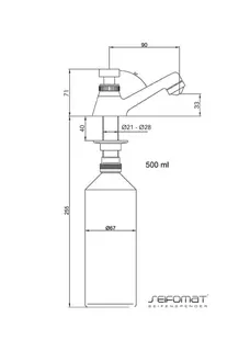 Ostermann Seifomat de Luxe SL 10 chrom – Bild 2