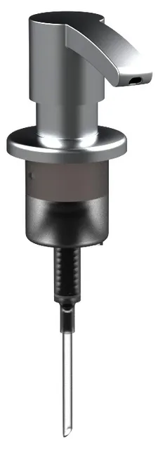 Keuco Pumpe Elegance 11653 lose f. Schaumseife zu 14957,silb.-elox.