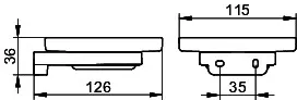 Keuco Echtkristall-Schale Col. Moll 12755 – Bild 2