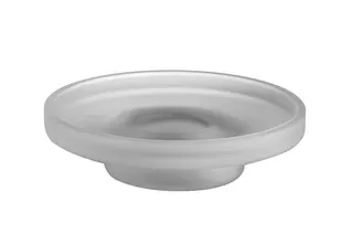 sanibel 4001/5001-Seifenschale A23 aus mattiertem Kristallglas