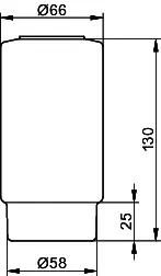 Keuco Lotionspender Plan 14957 f. Schaumseife, Echtkristall mattiert – Bild 2