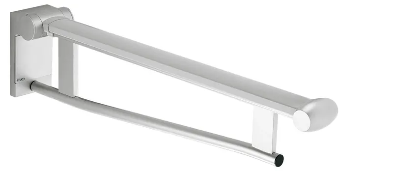 Keuco SK-Griff Waschtisch Plan Care 34902, verchromt/lichtgrau, 650 mm