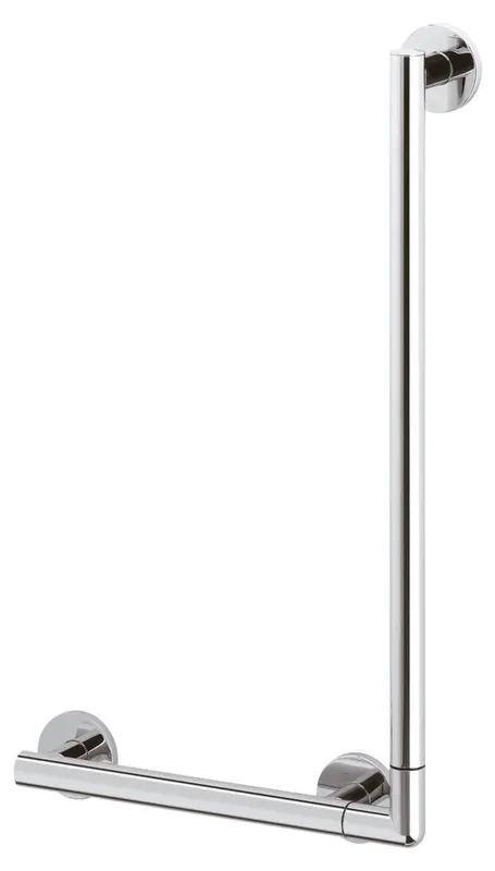Keuco Winkelgriff Plan Care 34906, 90 Gr re/li, verchromt, 465/765 mm