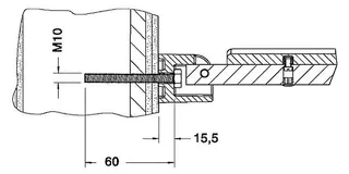 KE Bef.-Set 9 Plan Care 34995, 2x Sechskantschraube M10x60