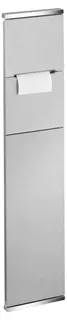 KE Modul WC 1 Plan Integral 44964, verchromt/Aluminium, links angeschlagen