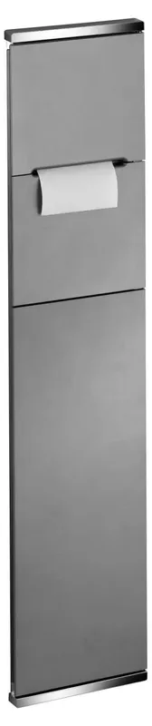 Keuco Modul WC 1 Plan Integral 44964, verchromt/Aluminium, rechts angeschlagen