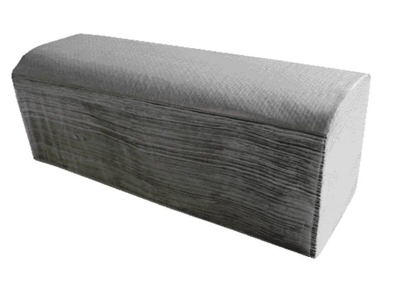 CWS Papier, Recycling, V-Falz, 1-lagig natur, 25x10 cm geschlossen, 5000 Blatt
