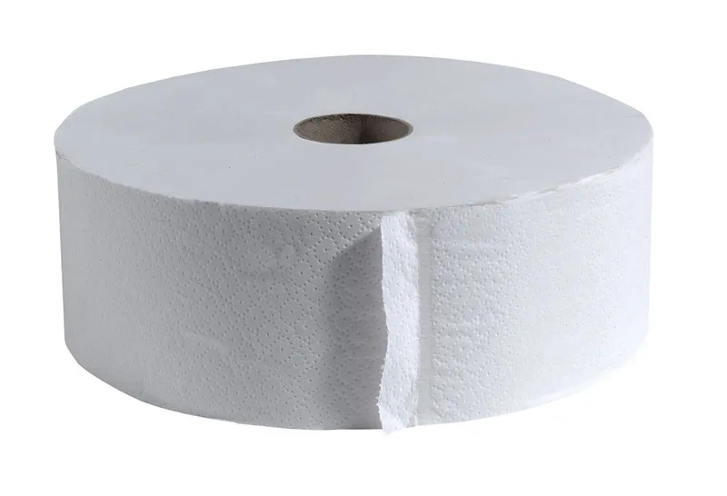 CWS Toilettenpapier Tissue, Großrollen 2 lagig, 6 Rollen a 1520 Blatt (je 380m)