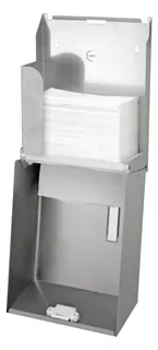 Ophardt Santral Papierhandtuchspender HSU31E Kunststoffentnahme, Nr.386900 – Bild 2