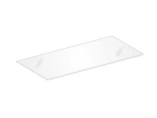 KE Glasablage Edition 300 30290, mit Halterung, 275 x 90 x 6 mm