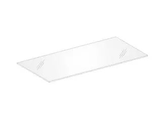 KE Glasablage Edition 300 30290, mit Halterung, 375 x 90 x 6 mm