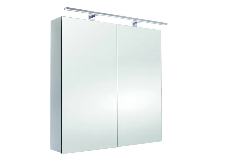 sanibel-Spiegelschrank ALU-GO A16 Nr. AZ2226L 794x800x150mm aus Aluminium