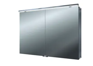 Emco Lichtspiegelschrank pure 05283 Aufputz, 2trg. 1000mm alu.