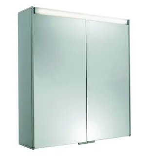 sanibel-Spiegelschrank SPS1 A17 mit LED- Beleuchtung 800x690x170mm Korpus Melamin