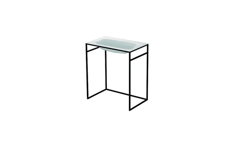 Bette Badmöbel Lux Shape Rahmengestell Waschtisch 100 Q012 Weiß FStr matt 1000x495x890mm