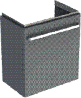 GE Renova Compact US 55cm für WT 60cm mit 1 Tür, 55x60,4x36,7cm, hellgrau