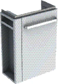 GE Renova Compact US 44,8cm für HWB 50cm mit HH li, 44,8x60,4x25,2cm, weiß