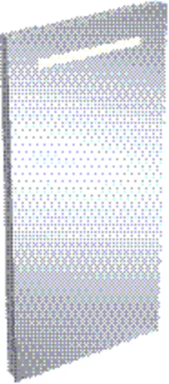 Geberit Renova Compact Lichtspiegel 40x80x3,5cm
