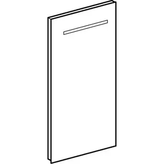 Geberit Renova Compact Lichtspiegel 40x80x3,5cm – Bild 4