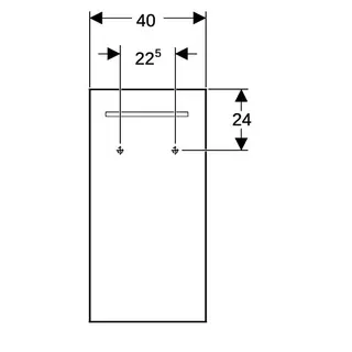 Geberit Renova Compact Lichtspiegel 40x80x3,5cm – Bild 5
